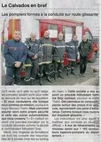 Article de presse SDIS 14