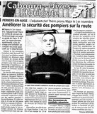 Article de presse SDIS 14