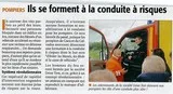 Article de presse SDIS 14